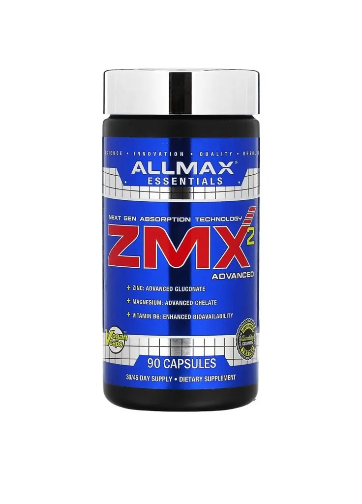 AllMax Nutrition ZMA Advanced – 90Caps