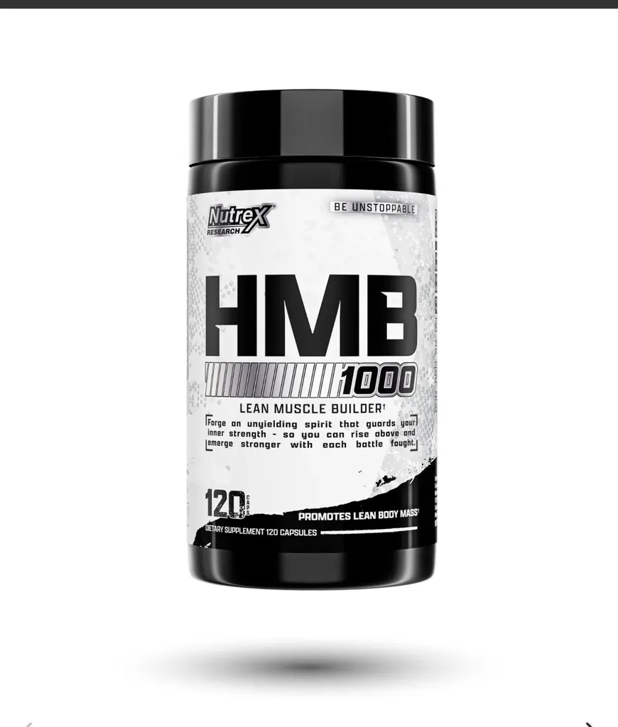 Nutrex Research HMB 1000 Muscle And Strenght – 120Black Caps