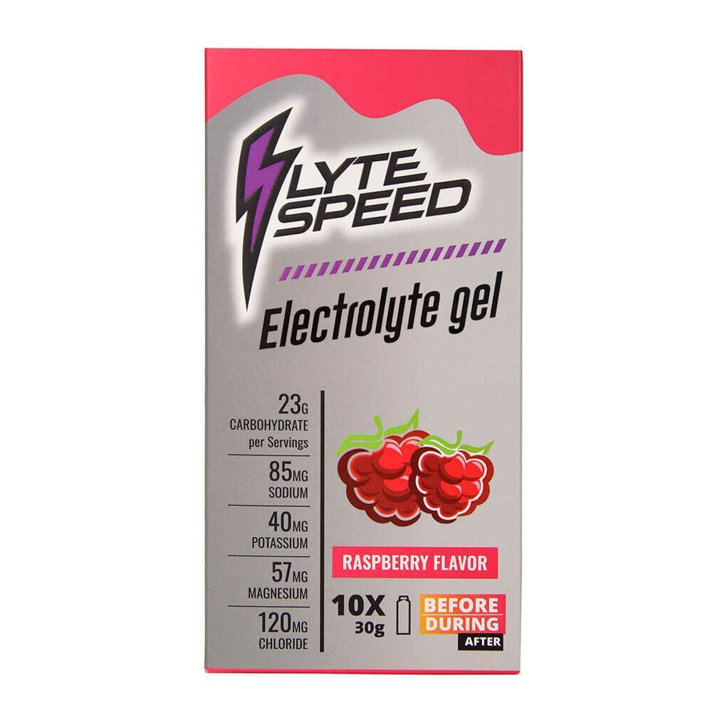 بيلدينج بلوكس لايت سبيد Electrolyte Gel Raspberry Flavor - 300 جم