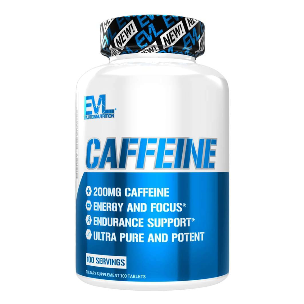 Evl Caffeine 200Mg – 100Tablets