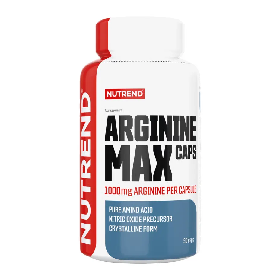 Nutrend Arginine Max Caps 1000 مجم Arginine - 90 كبسولة
