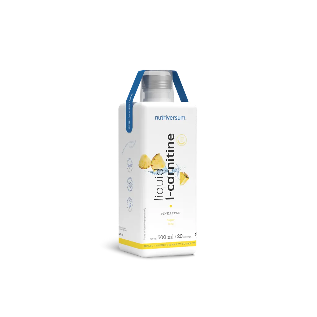 Nutriversum liquid L Carnitine – 500ML – Pineapple