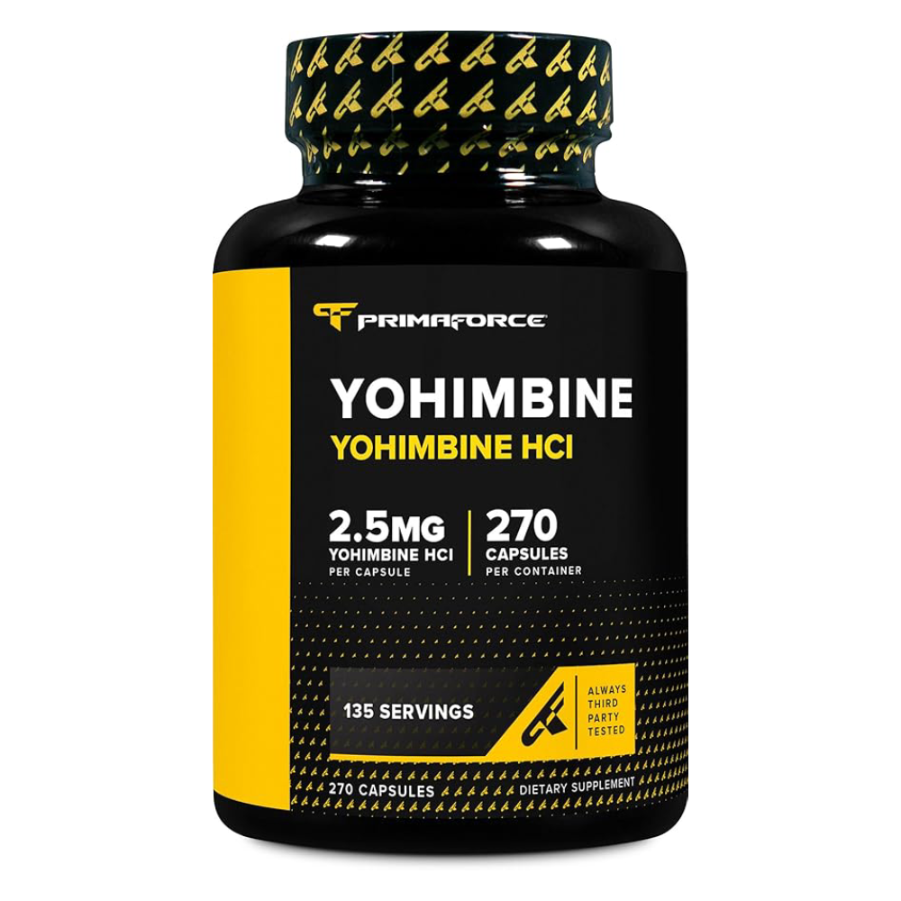 PrimaForce Yohimbine HCl 2.5 مجم - 270 كبسولة
